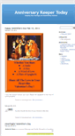 Mobile Screenshot of anniversarykeeper.com